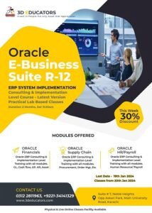 Oracle ERP Training by Certified Trainers