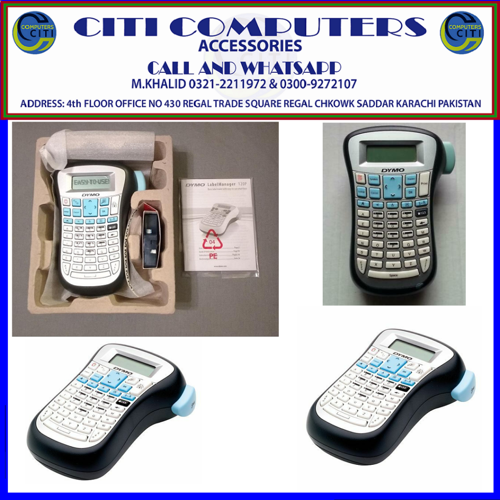 DYMO (View phone number) LabelManager 120P Desktop Label Maker ORIGINAL UK - photo 1