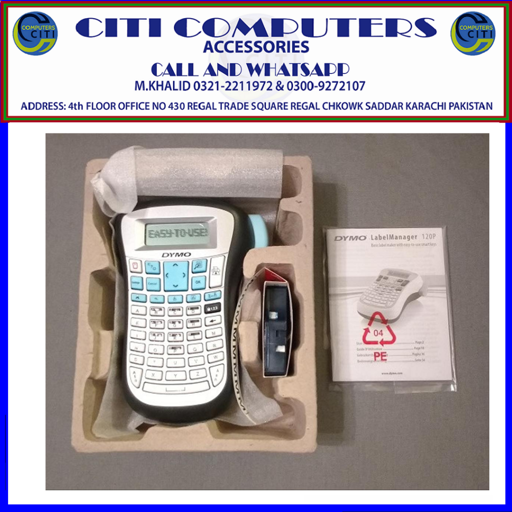 DYMO (View phone number) LabelManager 120P Desktop Label Maker ORIGINAL UK - photo 3