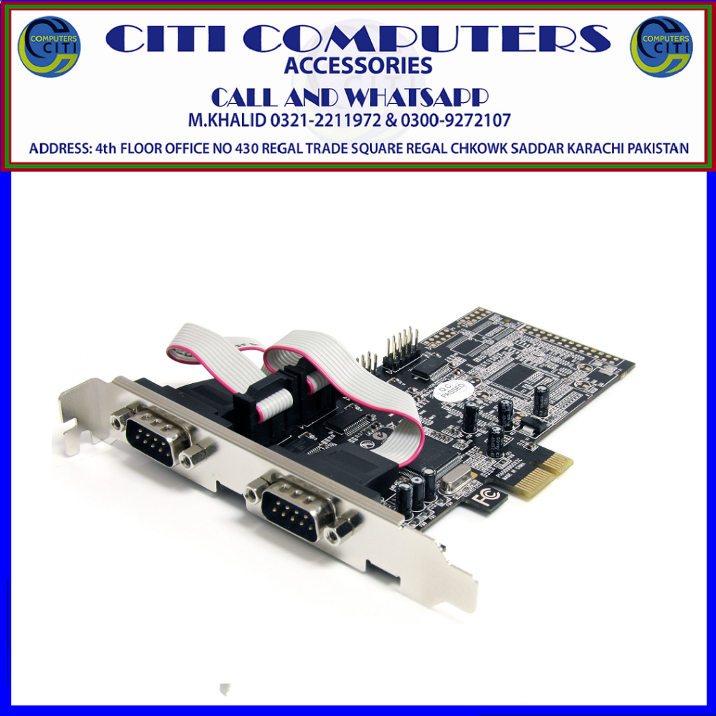 StarTech 4 Port Native PCI Express RS232 Serial Adapter Card with 16550 UAR - photo 4