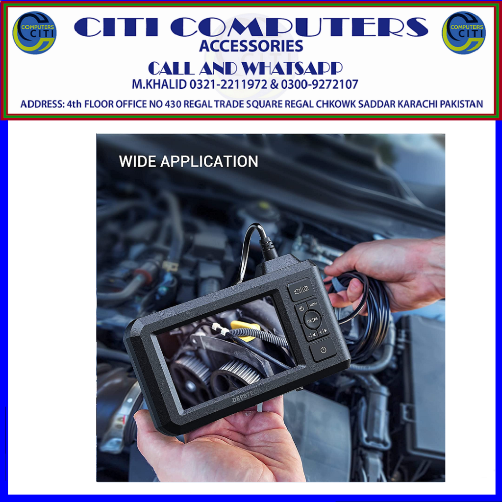 DEPSTECH Dual Lens Industrial Endoscope, 1080P Digital Borescope Inspection - photo 7