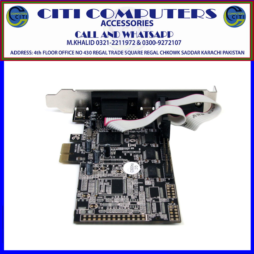 StarTech 4 Port Native PCI Express RS232 Serial Adapter Card with 16550 UAR - photo 6