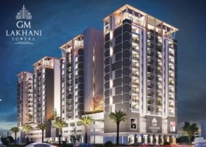 3 Bed, 4 Bath Drawing Dinning Apartment for sale – GM Lakhani Tower (Call 03452326477)