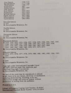 Britannica encyclopedia 15th edition 32 VOLUME set