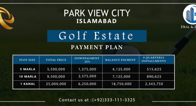 Park view city Islamabad