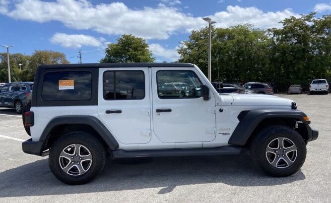 Selling My 2020 Jeep Wrangler Unlimited Sport S 4WD