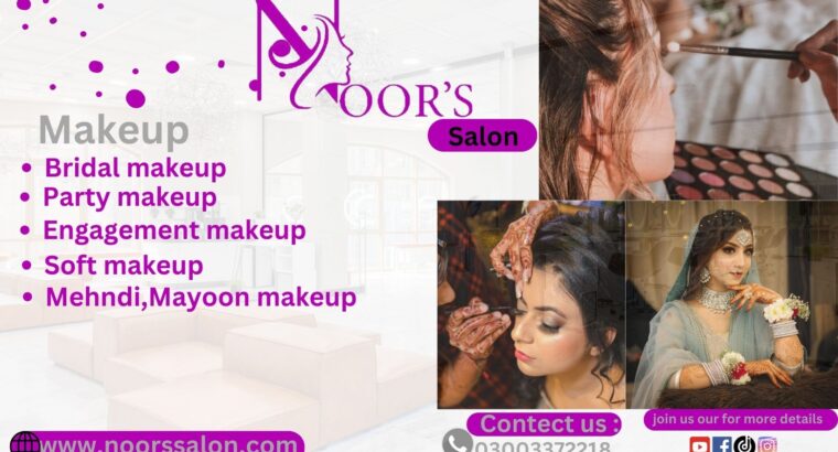 Get Pampered Anywhere: Noor’s Salon Offers Home Salon Services in Lahore!