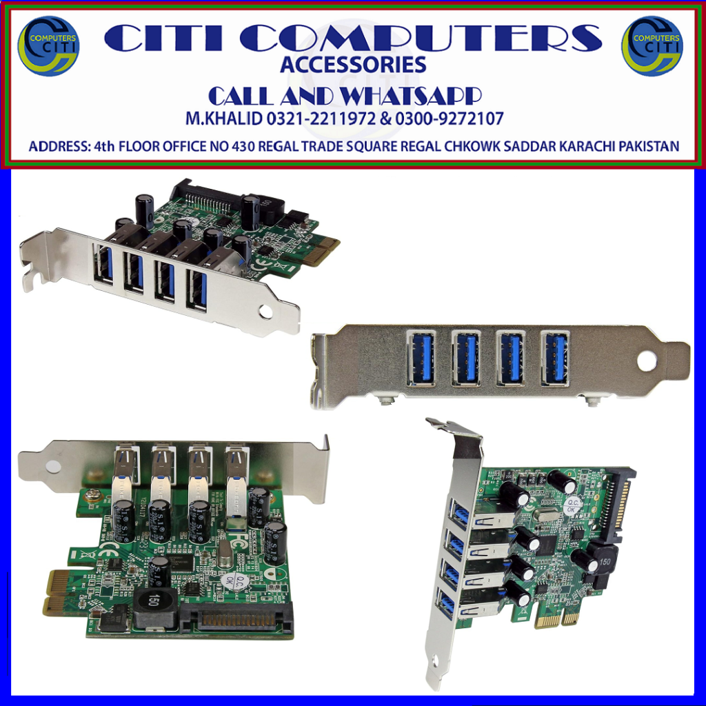 StarTech PEXUSB3S4V 4Port PCI Express SuperSpeed USB 3.0 Controller Card Ad - photo 1