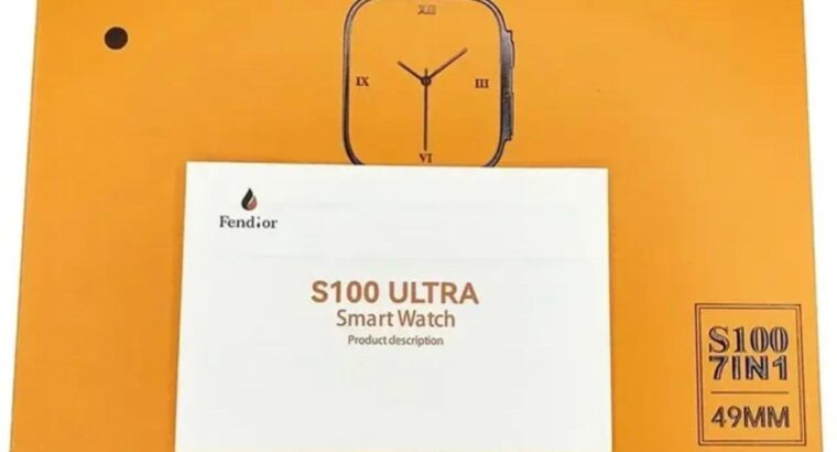 s 100 ultra smart watch 7 in 1