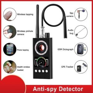 every type of camera and bug detector, rf detector, anti spy