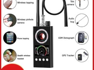 every type of camera and bug detector, rf detector, anti spy