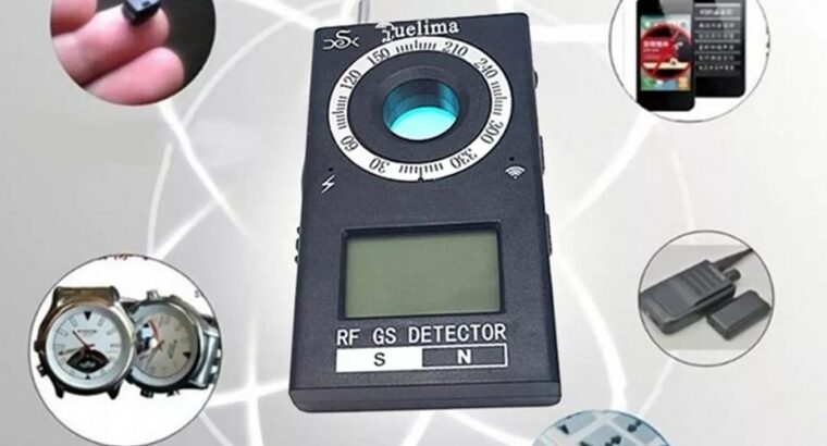 every type of camera and bug detector, rf detector, anti spy