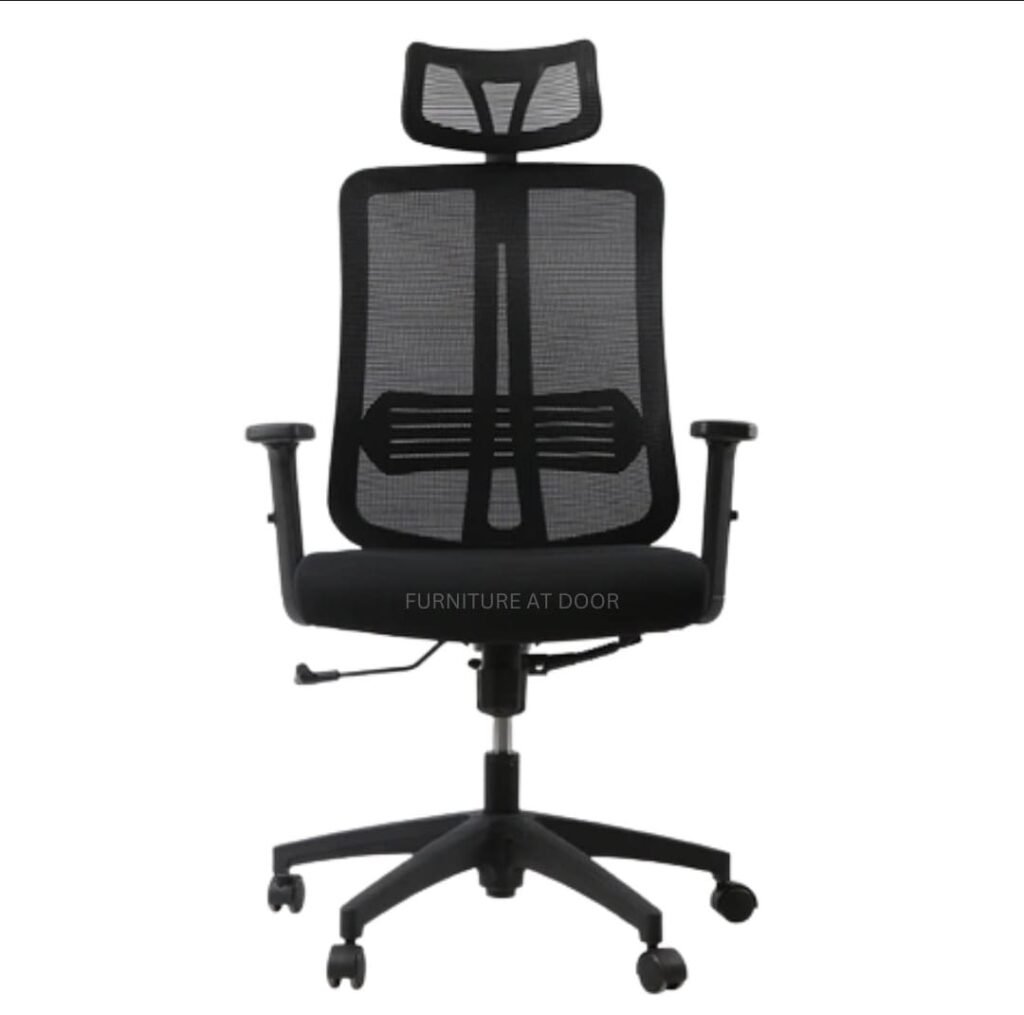 Executive Office Chair Mesh Back with Headrest - photo 2