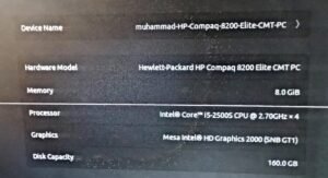I5 2 generation 8 gb ram