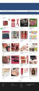 Makeup shop
