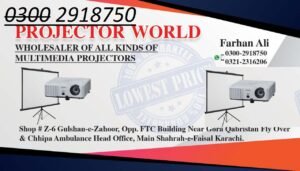 multimedia projectors for sale and rental in karachi o3oo 291875o