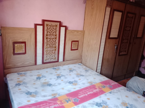 Door Wooden Almari with Bed Set for Sale” “Used Bedroom Furniture Set in Go