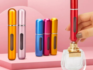 Refill Perfume Bottle Leak Proof ABS Plastic Multicolor