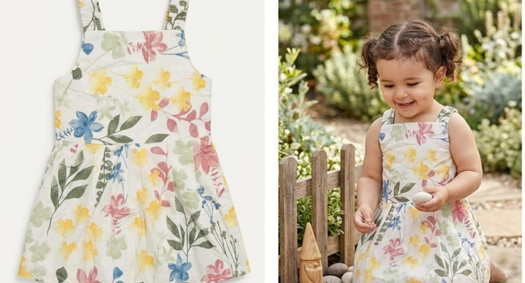 Sando Strap Frock for baby girls