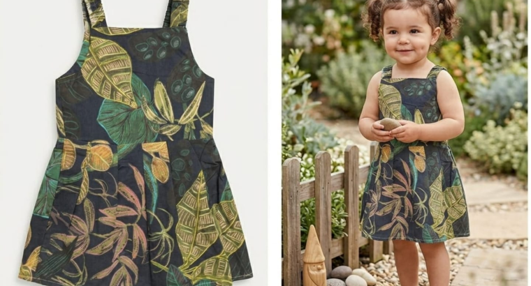 Sando Strap Frock for baby girls
