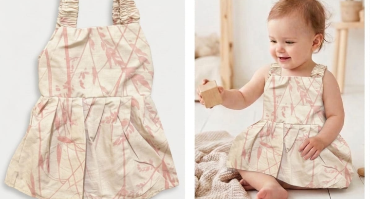 Sando Strap Frock for baby girls
