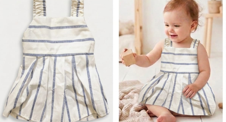Sando Strap Frock for baby girls