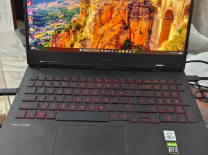 Hp Omen 15 with Omen bagpack