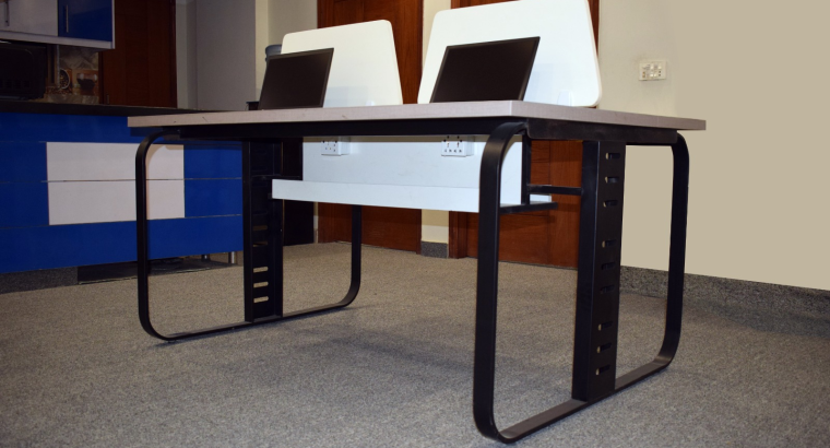 4-Person Executive Office Table Maximize your team’s productivity