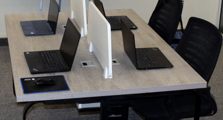 4-Person Executive Office Table Maximize your team’s productivity
