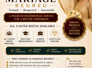 “Shaadi Rishta Service | All Castes | Educated Boys and Girls | Trusted Burea