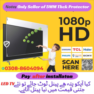 TV Screen Protector for Sony TVs. Special Dimensions for All Models.