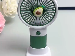 Rechargeable Mini Handy Fruit Character Fan Portable USB Cooling