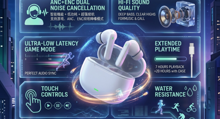 EARBUDS ANC+ENC