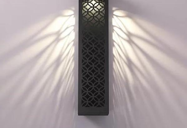 Modern Geometric Wall Lamp with Magnetic Mount