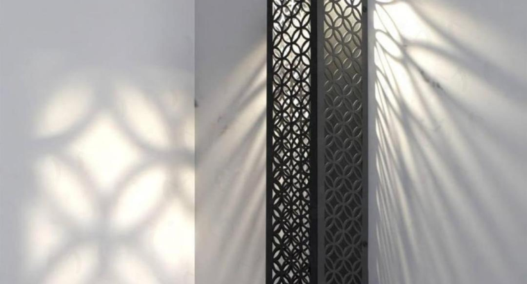 Modern Geometric Wall Lamp with Magnetic Mount