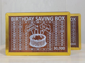 30,000 PKR Birthday Savings Box for Kid Adult