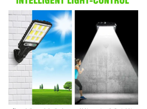 Solar LED Garden Light with Remote Control