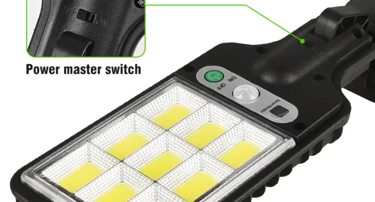 Solar LED Garden Light with Remote Control