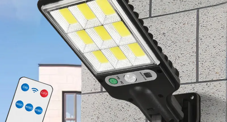 Solar LED Garden Light with Remote Control