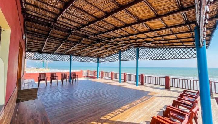Karachi beach huts