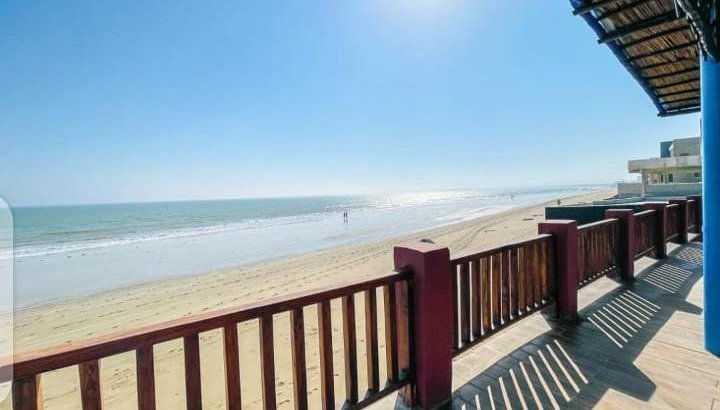 Karachi beach huts