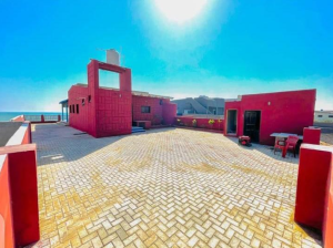 Karachi beach huts