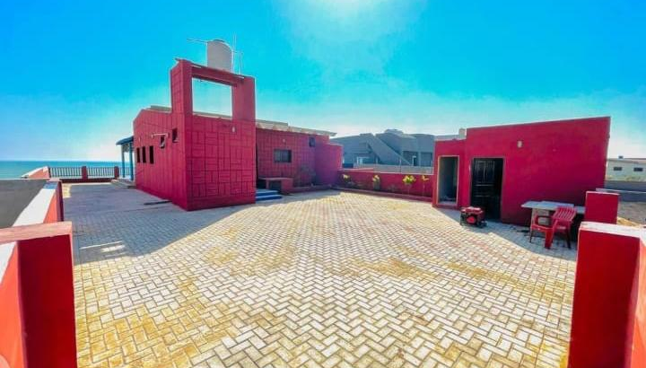 Karachi beach huts