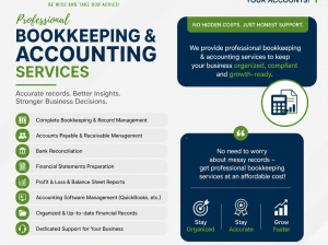 Professional Bookkeeping & Accounting Services in Pakistan