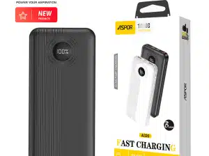 Stay Powered Anywhere with the Aspor A320 Power Bank!