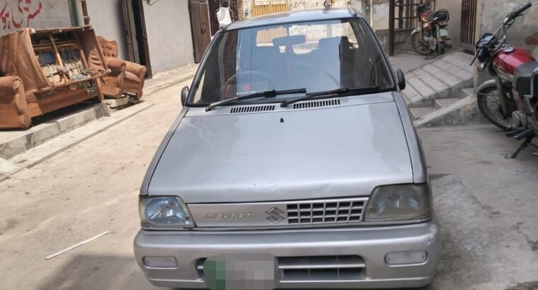 Suzuki Mehran 2016 model house use car original 50,000 kilometer