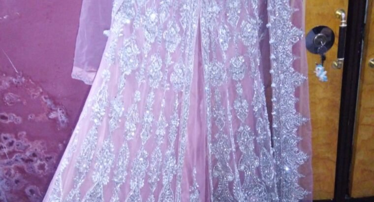 wearing dress