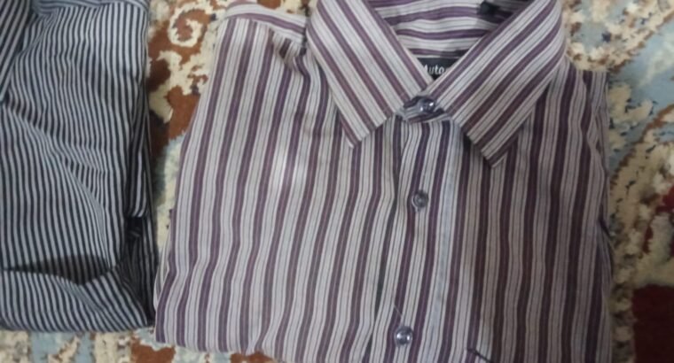 4 Used Formal Shirts For Office – Full Sleeves – Excellent Condition