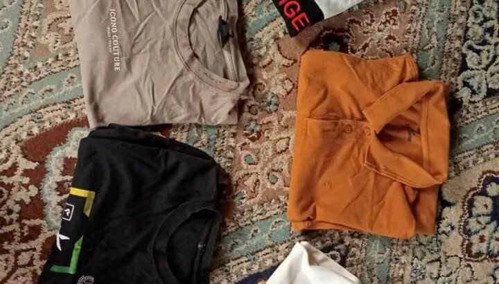 5 Branded Polo T Shirts – Good Condition – R...