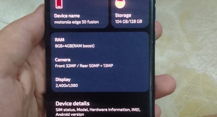 Motorola edge 50 Fusion